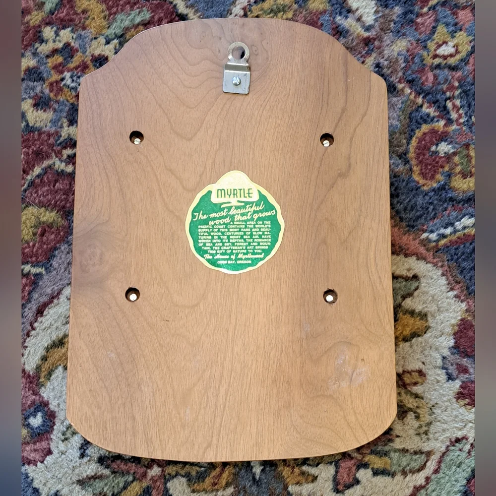 The House of Mrytlewood Oregon Mrytle Wood Spoon Collection Holder 16 slots